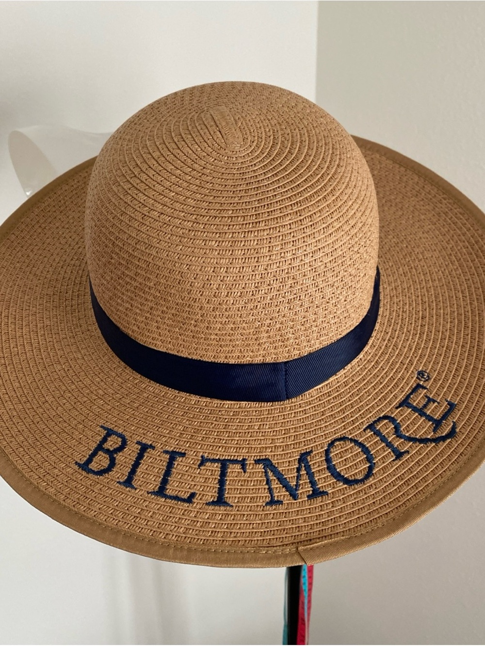 Women’s Exclusive Biltmore Estate Lined Sun Hat Embroidered Spell out